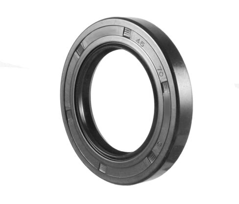 EAI Oil Seal 45mm X 70mm X 12mm TC Double Lip w/Spring. Metal Case w/Nitrile Rubber Coating in Kuwait