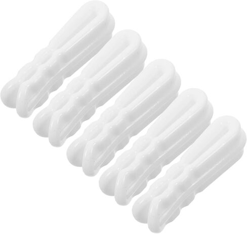 CHILDWEET Vacuum Bag Sealer Clips 5-Pack Reusable Compression Zipper Sealers for Clothes Bedding and Food Preservation Space Saving Storage Easy Open Close in Saudi Arabia