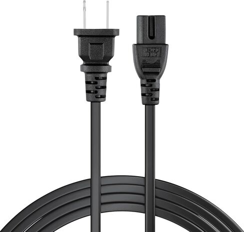 UL 6ft AC Power Cord Compatible with Pioneer DJ DM-40D-BT DM-50D-BT Active Monitor Speaker in Saudi Arabia