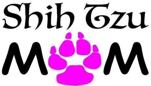 Shih TZU Decal -Die Cut MOM Vinyl Sticker in Saudi Arabia