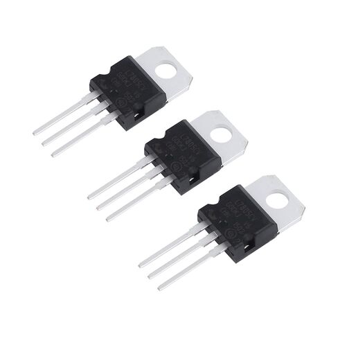 10pcs/Lot 5V 1.5A Voltage Regulator L7805 LM7805 7805 Voltage Regulator Kit in Saudi Arabia