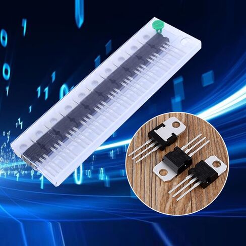 10pcs/Lot 5V 1.5A Voltage Regulator L7805 LM7805 7805 Voltage Regulator Kit in Saudi Arabia