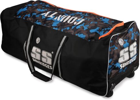 SS Cricket County Premium Cricket Kit Bag - Full Size, with 2 Wheels fits a Full Size Cricket kit for Adults in Saudi Arabia