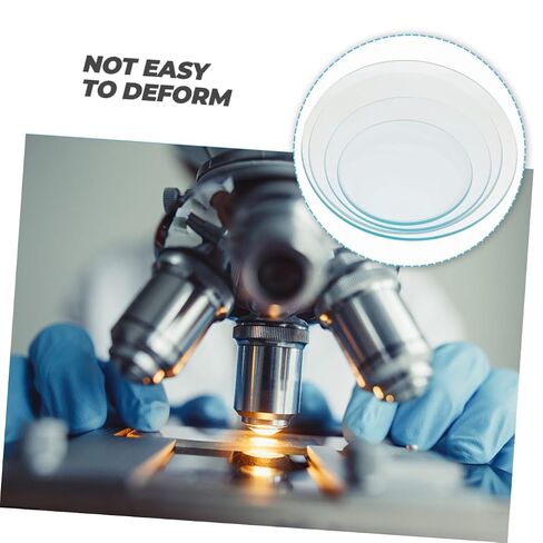 8pcs Laboratory Round Watch Glass Thickened High-Temperature Resistant Evaporating Dish and Beaker Cover for Chemistry Classroom Science Experiments in Saudi Arabia