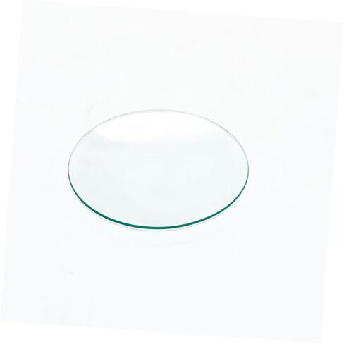 10pcs Transparent Laboratory Watch Glasses High Chemical Durability Glass Plates Multifunctional Evaporating Dish Lid Container for School and Lab Use in Saudi Arabia