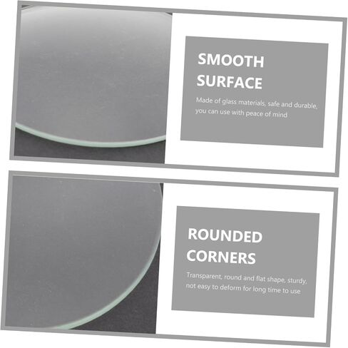 10 Pcs Round Transparent Flat Watch Glasses for Laboratory and School Use High Durability Glass Evaporating Dish Beaker Cover and Load Carrier Chemistry Classroom Science in Saudi Arabia