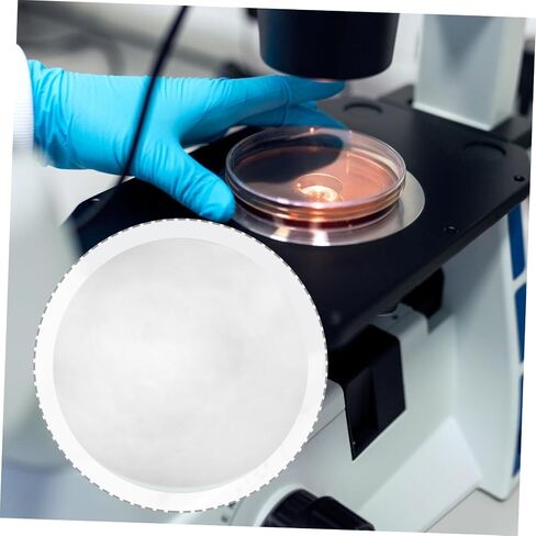 10 Pcs Round Transparent Flat Watch Glasses for Laboratory and School Use High Durability Glass Evaporating Dish Beaker Cover and Load Carrier Chemistry Classroom Science in Saudi Arabia