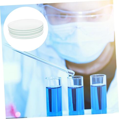 10pcs Transparent Watch Glasses for Chemical Experiment Laboratory Use Evaporating Dish and Beaker Cover High-grade Glass Teaching Tool for Science Classes in Saudi Arabia