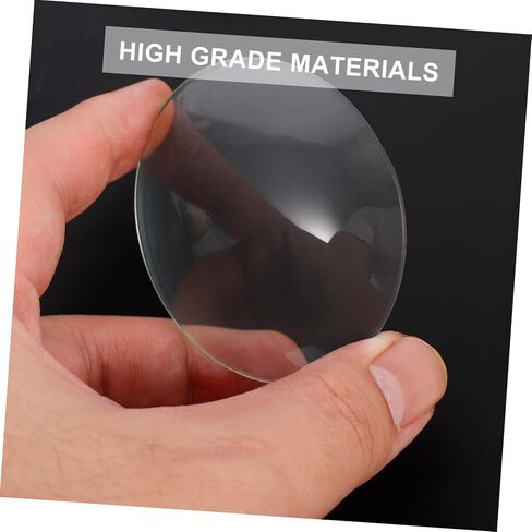 10pcs Transparent Watch Glasses for Chemical Experiment Laboratory Use Evaporating Dish and Beaker Cover High-grade Glass Teaching Tool for Science Classes in Saudi Arabia