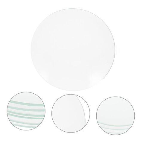 10pcs Heat-Resistant Transparent Watch Glass for Laboratory Chemical Experiments School Teaching Evaporating Dish Beaker Cover Glass Surface Dish in Saudi Arabia