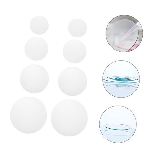 8pcs Beaker Covers Laboratory Glass Watch Glass Replacement Lids for Chemistry Beakers Transparent Covers for Sample Storage and Mixing in Saudi Arabia