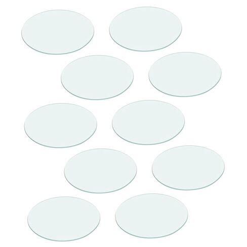 10pcs Transparent Watch Glasses Laboratory Beaker Covers Chemistry Glassware Evaporating Dishes Multipurpose for School Lab Experiment Use in Saudi Arabia