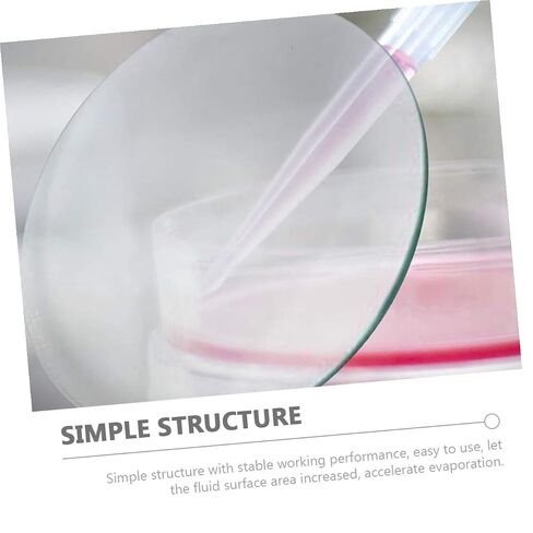 10pcs Transparent Watch Glasses Laboratory Beaker Covers Chemistry Glassware Evaporating Dishes Multipurpose for School Lab Experiment Use in Saudi Arabia