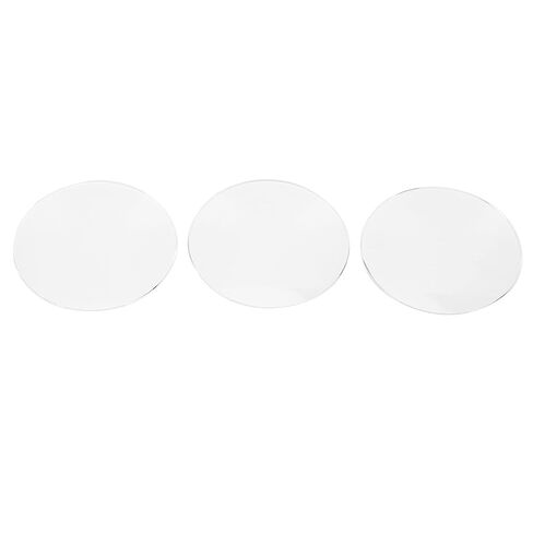 Fafeicy Watch Supplies 3Pcs Sapphire Crystal Watch Glass Set 37.5mm to 38.5mm, High Transparency, Durable Replacement Part in Saudi Arabia
