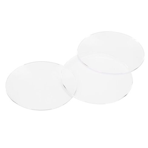 Fafeicy Watch Supplies 3Pcs Sapphire Crystal Watch Glass Set 37.5mm to 38.5mm, High Transparency, Durable Replacement Part in Saudi Arabia