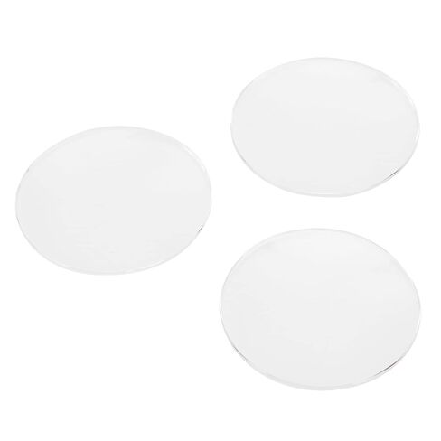Fafeicy Watch Supplies 3Pcs Sapphire Crystal Watch Glass Set 37.5mm to 38.5mm, High Transparency, Durable Replacement Part in Saudi Arabia