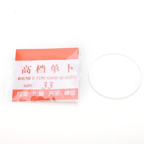 Watch Glass Beaker Cover Set,30Pcs Watch Glasses Lens Mineral Convex Cover Lids Cup Lid 26‑33mm for Beakers Flasks Laboratory Science and Chemical Experiment in Saudi Arabia