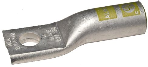Morris Products 93066 Compression Lug, 1 Hole, Aluminum, 250mcm Wire Range, 1/2" Stud Size in Saudi Arabia