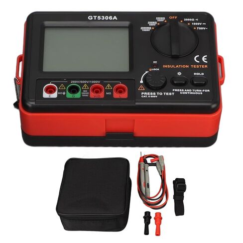 Insulation Resistance Tester HD LCD Display Digital Insulation Resistance Tester for Electrical Maintenance in Kuwait