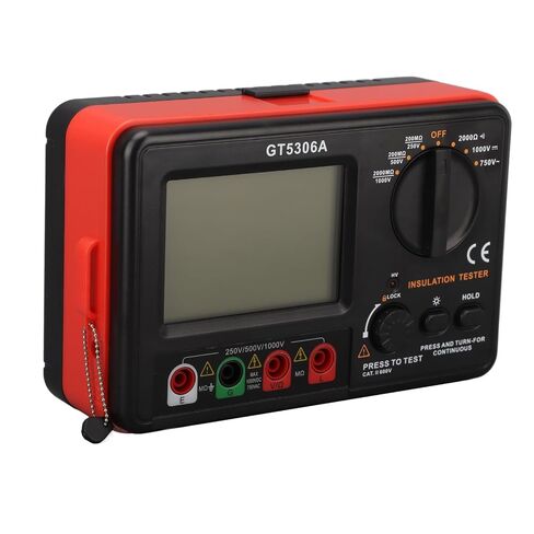 Insulation Resistance Tester HD LCD Display Digital Insulation Resistance Tester for Electrical Maintenance in Kuwait