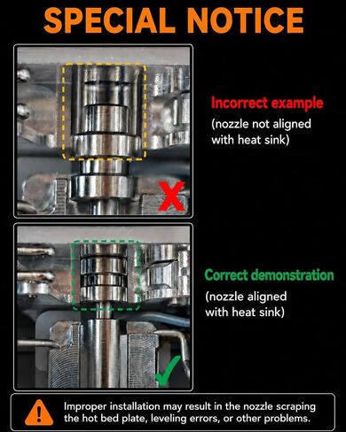 4PCS Nozzle for Kobra 4/Kobra X, 0.4MM 0.4MM 0.4MM 0.4MM Hardened Steel Integrated Nozzles kit, Quick-Swap Hotend kit with 4 Silicone Socks and 3 Cleaning Brushes in Saudi Arabia