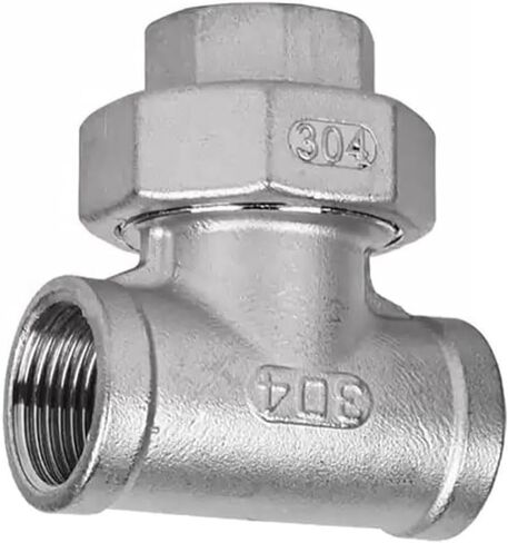 304 Stainless Steel Female Threaded Tee, 1/4inch to 2inch 3-Way Union Pipe Fitting for Water, Oil(1-1/2inch) in Saudi Arabia