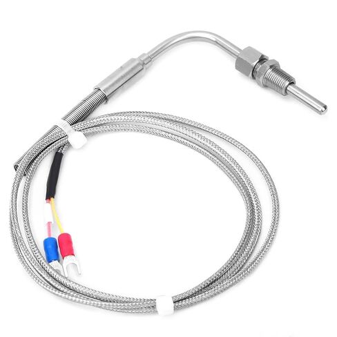 K Type Thermocouple Probe, PT 1/8 Thread Temperature Sensor, Temperature Probe, Measuring Range of 0-1250 ℃, with 1 M Cable in Kuwait