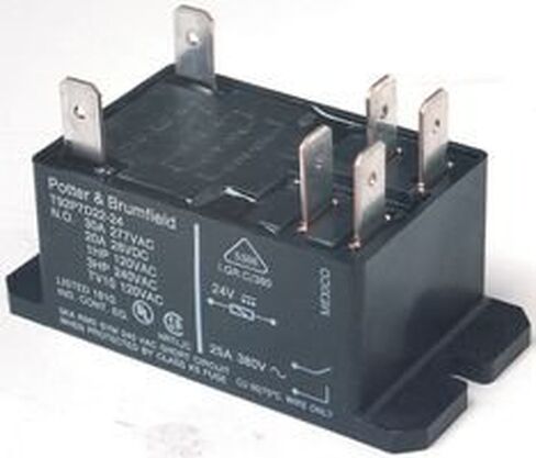Potter&brumfield - Te Connectivity Relay, Dpdt, 277Vac, 28Vdc, 40A - T92S11D22-24 in Kuwait