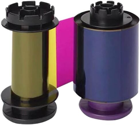 YMCK Color Ribbon and Retransfer Film Compatible with Avansia ID Card Printer RT4F010SAA RTCL009NAA in Kuwait