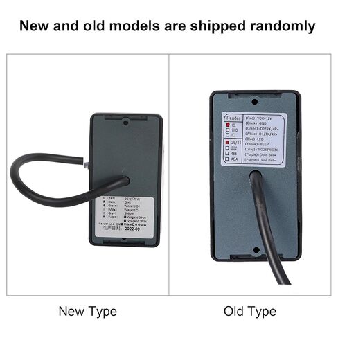 HURRISE EM ID Card Access Control Reader | 125KHz Wiegand 26 | High Sensitivity | Versatile Applications | DC 8-15V in Kuwait