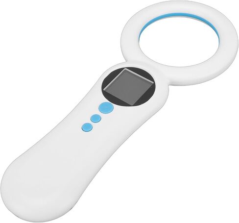 Pet Microchip Scanner, 500 Records Rechargeable Animal Chip Reader with Data Storage Upload to PC, for FDX B and EMID Chips 134.2kHz 125kHz in Kuwait