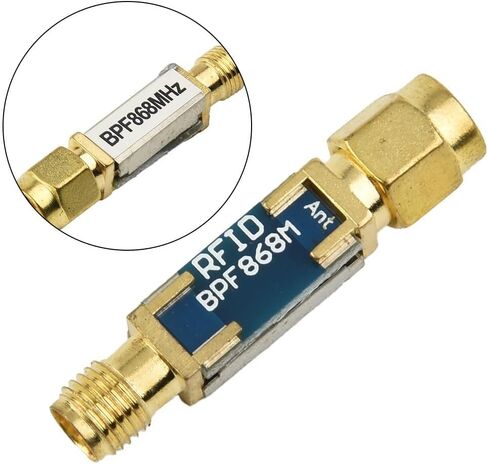 868MHz SAW Bandpass Filter For RFID IoT, 4MHz BW, For Sma M/F, 50 Ohm, Low Loss, EU Standard Noise Reduction in Kuwait