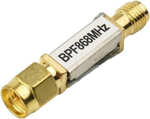 868MHz SAW Bandpass Filter For RFID IoT, 4MHz BW, For Sma M/F, 50 Ohm, Low Loss, EU Standard Noise Reduction in Kuwait