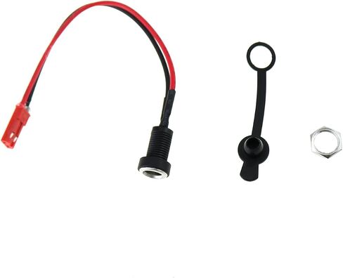 TAODAN Electric Scooter Charging Port DC 5.5x2.1mm Waterproof Covered Charging Socket Outdoors Sports Skateboards Equipment Accessories in Kuwait
