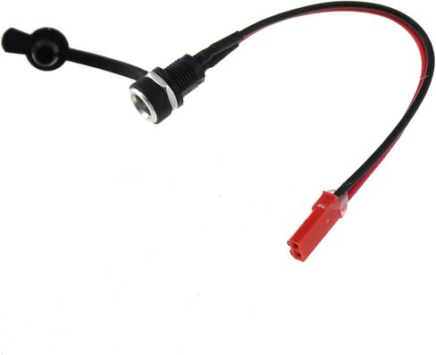 TAODAN Electric Scooter Charging Port DC 5.5x2.1mm Waterproof Covered Charging Socket Outdoors Sports Skateboards Equipment Accessories in Kuwait