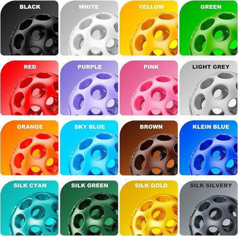 16 Colors PLA Filament 1.75mm Bundle, 250g per Spool, 16 Rolls, 4kg Total, 3D Printer Filament, Individually Vacuum Packed, Dimensional Accuracy +/- 0.02mm in Kuwait