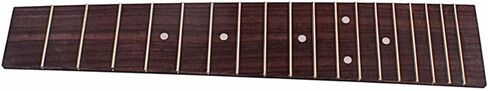 Abaodam Ukulele Fretboard Fingerboard Replacement with 18 Frets for Concert Ukulele Rosewood Guitar Parts Accessory Durable Fingerboard for Repair and Upgrade in Kuwait