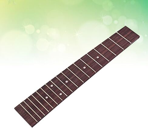 Abaodam Ukulele Fretboard Fingerboard Replacement with 18 Frets for Concert Ukulele Rosewood Guitar Parts Accessory Durable Fingerboard for Repair and Upgrade in Kuwait