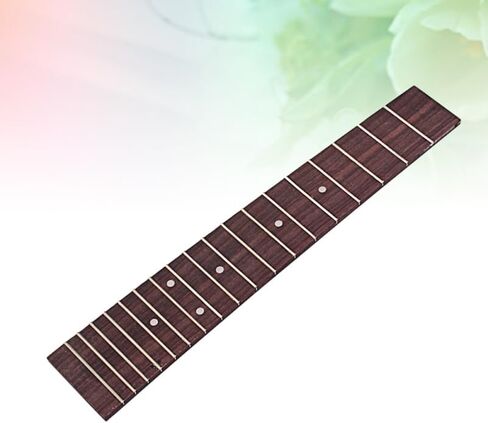 Abaodam Ukulele Fretboard Fingerboard Replacement with 18 Frets for Concert Ukulele Rosewood Guitar Parts Accessory Durable Fingerboard for Repair and Upgrade in Kuwait