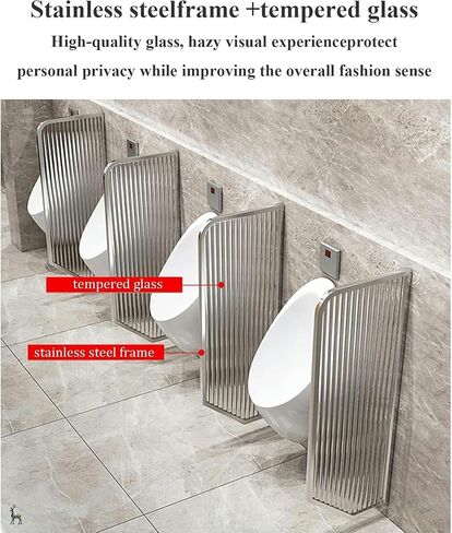 Privacy Screen for Previous, Toilet PARTITION with Urinal Screen, Sanitary Screens for URINARIES, Urinary Privacy Screen Panels Mounted On The Wall, Toile Partition in Kuwait