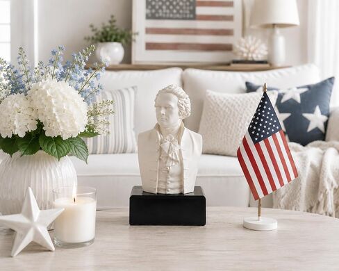JFSM INC. Alexander Hamilton Founding Father Historical Bust Collectible Memorabilia - Great Americans Collection in Saudi Arabia