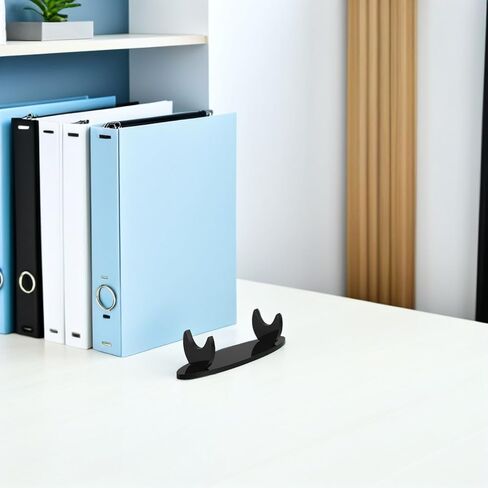 BESPORTBLE 2pcs Black Acrylic Flute Stand Holder for Desktop Flute Storage Organizer, Stable Wind Instrument Display Rack Suitable for Music Players and Living Room Use in Kuwait