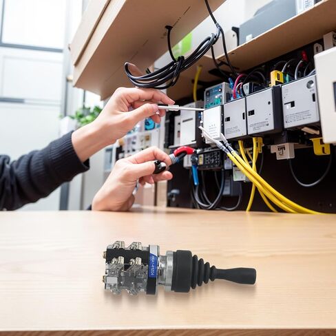 Joystick Switch Controller for Magnetic Starters and Contactors, 4 Way Momentary Design with Screw Clamp Terminals in Kuwait