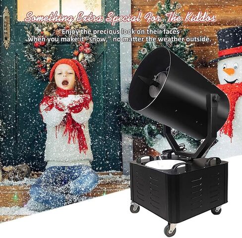 3000W Snow Machine, Stage Snow Machine, Large Snow Machine, Suitable for Christmas, Weddings, Parties, Stage Effects in Kuwait