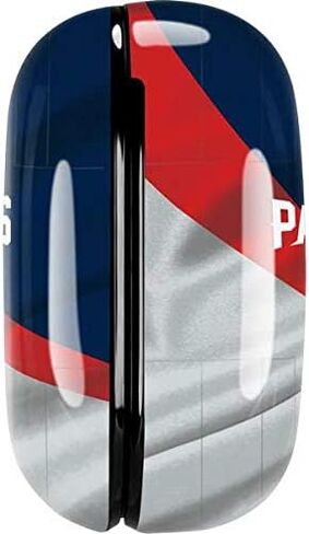 غلاف صوتي من Skinit متوافق مع Samsung Galaxy Buds Pro - تصميم NFL New England Patriots المرخص رسميًا in Kuwait