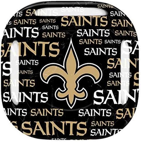 Skinit Decal Audio Skin Compatible with Samsung Galaxy Buds Pro - Officially Licensed NFL New Orleans Saints Black Blast Design in Kuwait