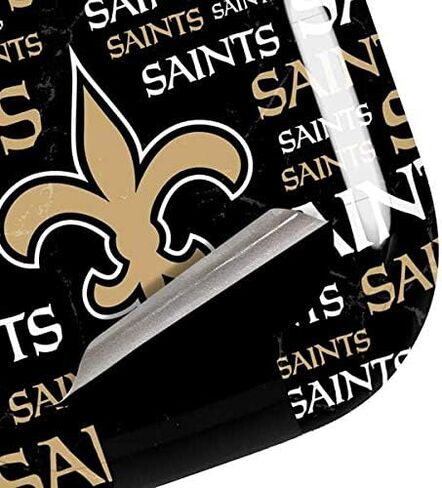 Skinit Decal Audio Skin Compatible with Samsung Galaxy Buds Pro - Officially Licensed NFL New Orleans Saints Black Blast Design in Kuwait