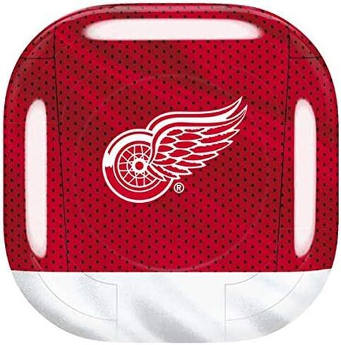 Skinit Decal Audio Skin Compatible with Samsung Galaxy Buds Pro - Officially Licensed NHL Detroit Red Wings Home Jersey Design in Kuwait