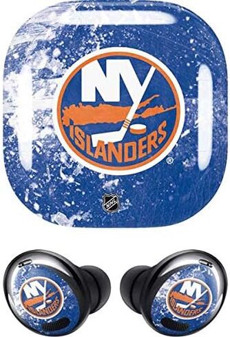 Skinit Decal Audio Skin Compatible with Samsung Galaxy Buds Pro - Officially Licensed NHL New York Islanders Frozen Design in Kuwait