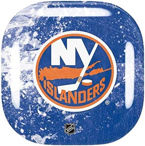 Skinit Decal Audio Skin Compatible with Samsung Galaxy Buds Pro - Officially Licensed NHL New York Islanders Frozen Design in Kuwait